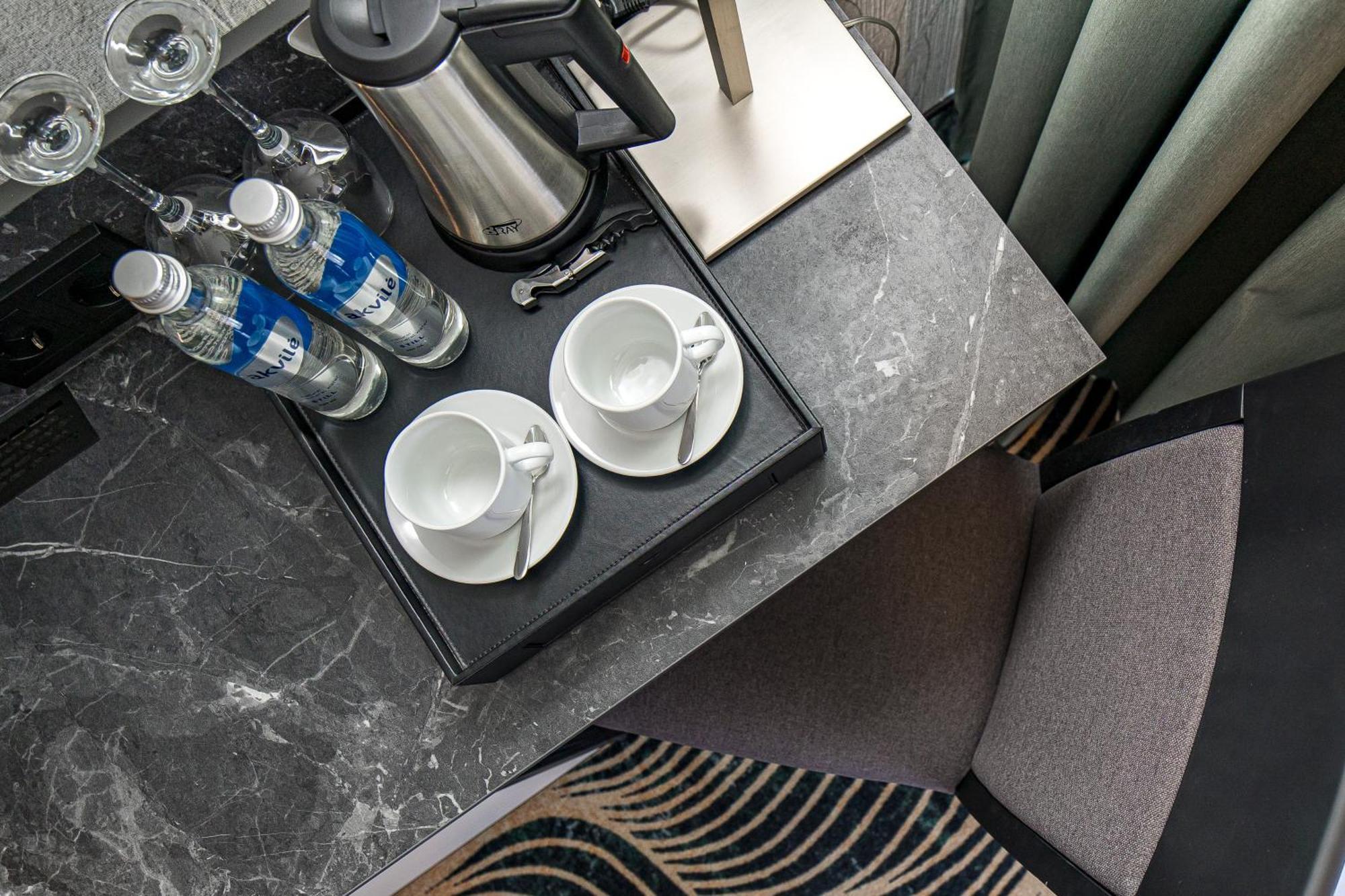 Mercure Palanga Vanagupe Resort & Spa Экстерьер фото A coffee tray in a hotel room